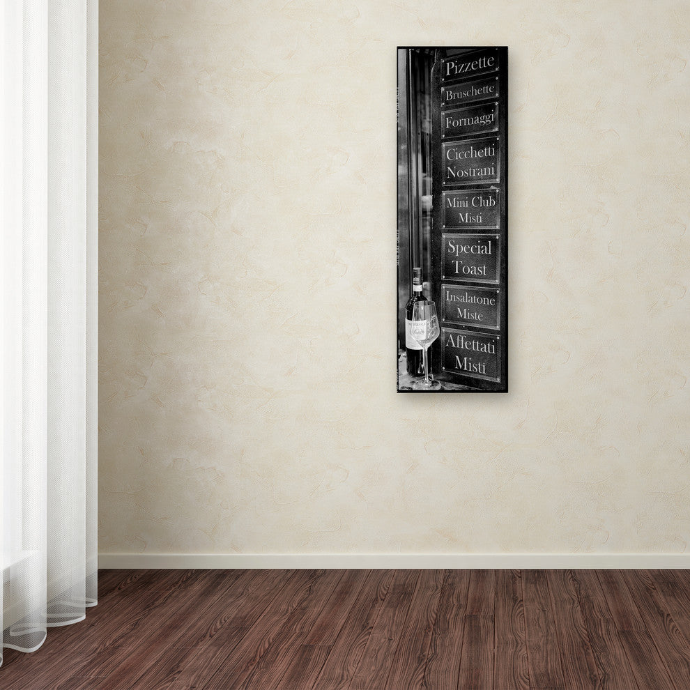 Alan Blaustein ''Veneto Caffe'' Canvas Art, 8x24