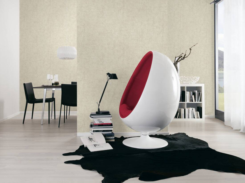 Plain Textured Wallpaper Featuring Painted Wall, 374234