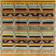 Ahgly Company Indoor Square Mid-Century Modern Area Rugs, 3' Square