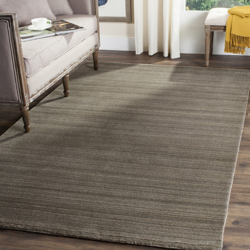 Safavieh Himalayan HIM820E 6'' Square Pewter Rug