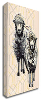 Woolly Two by Stephanie Aguilar, Print on Canvas, 15"x24"