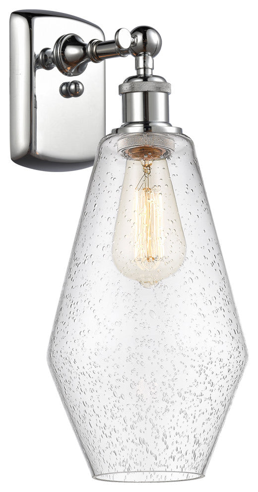 Innovations 516-1W-PC-G654-7 1-Light Sconce, Polished Chrome