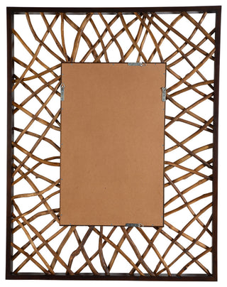 Uttermost - 08184 - Mirror - Teak Maze - Solid Mahogany Wood