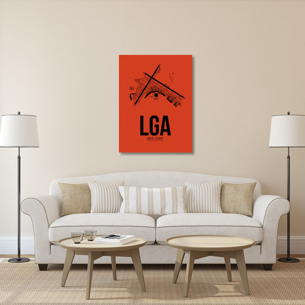 "LGA New York Airport Orange" Fine Art Print