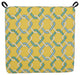 20"X19" Patterned Outdoor Chair Cushions, Set of 2, Capecod Summer