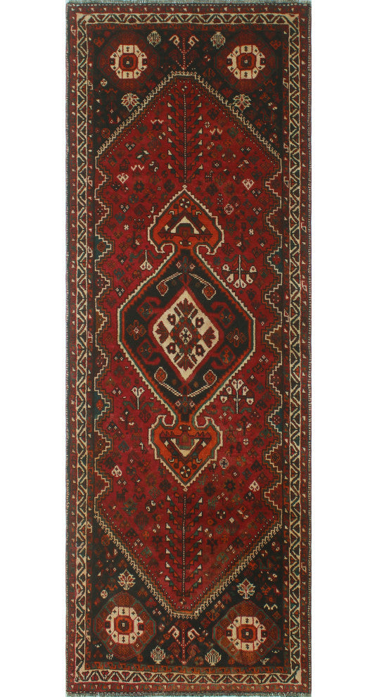 Fine Vintage Distressed Anderson Red Runner