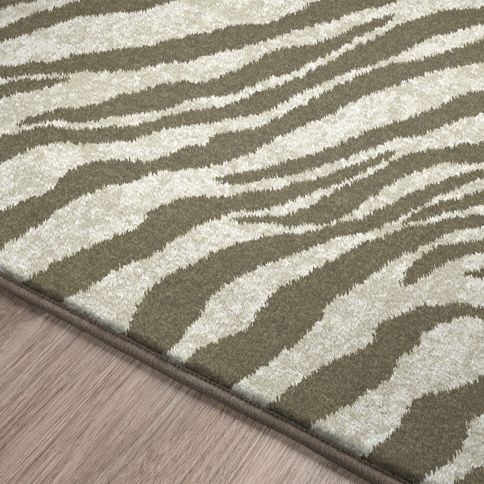 Akina AK1 Mocha 8' x 8' Round Rug