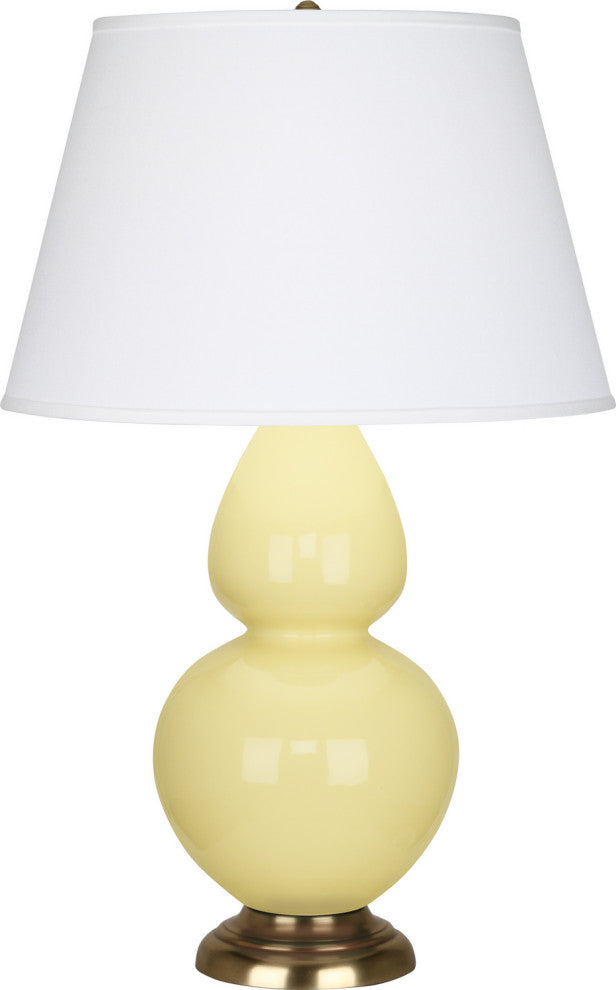 Robert Abbey RA-1604X 1-Light Table Lamp, Double Gourd