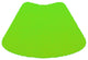 Fishnet Lime Green Wedge Placemat Dz