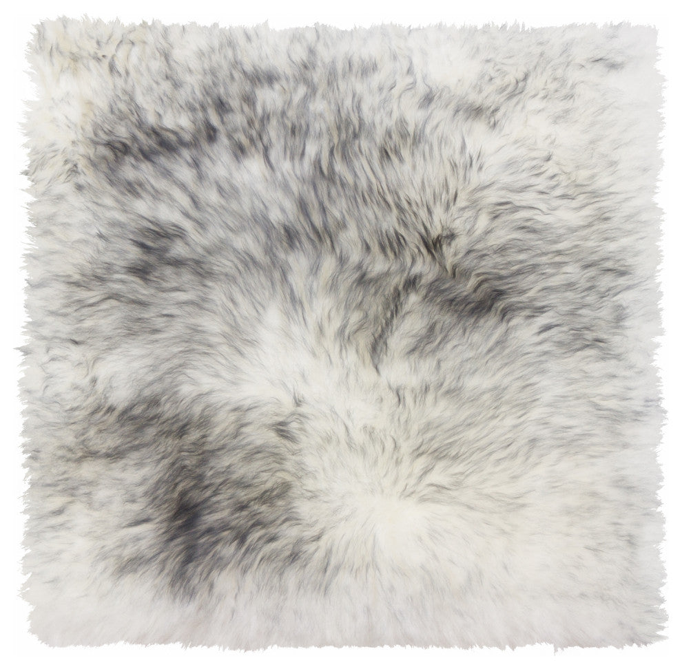 100% New Zealand Sheepskin Chair Seat Cover, 17"x17"