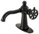 KSD3540RX Belknap Single-Handle Bathroom Faucet With Push Pop-Up, Matte Black