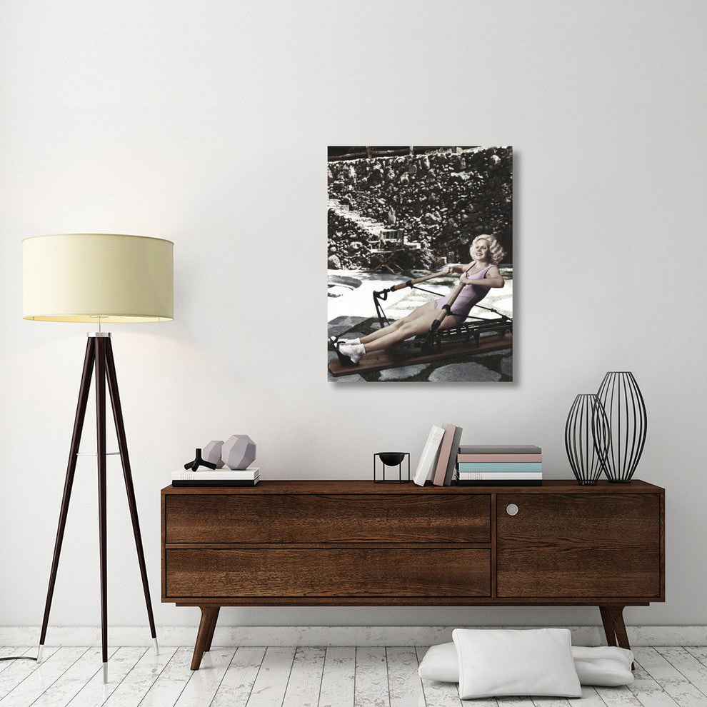 "Jean Harlow" Stretched Canvas Giclee by Hollywood Photo Archive, 32x40"
