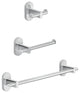 3 Piece Chrome Hardware Set