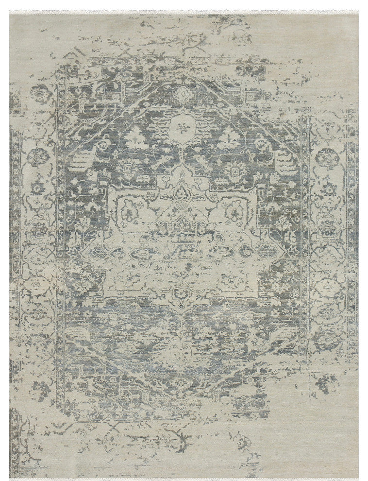 Dazzle Area Rug, Ivory, 2' x 3', Medallion