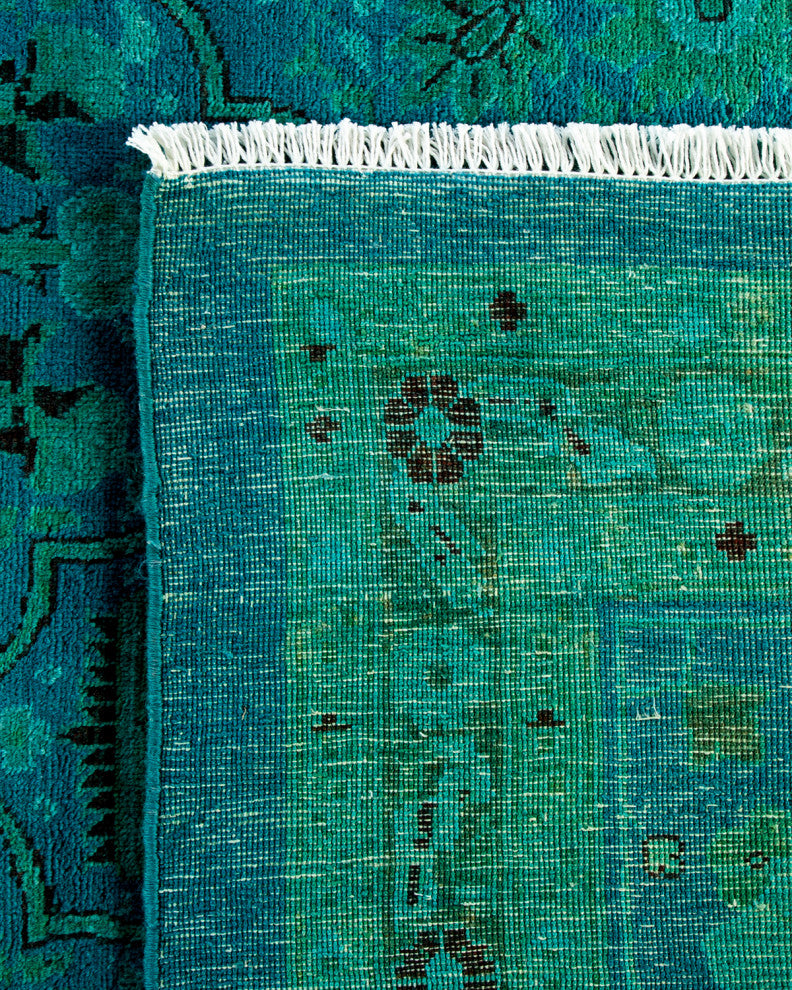 Vibrance, One-of-a-Kind Handmade Area Rug Blue, 17'2"x12'3"