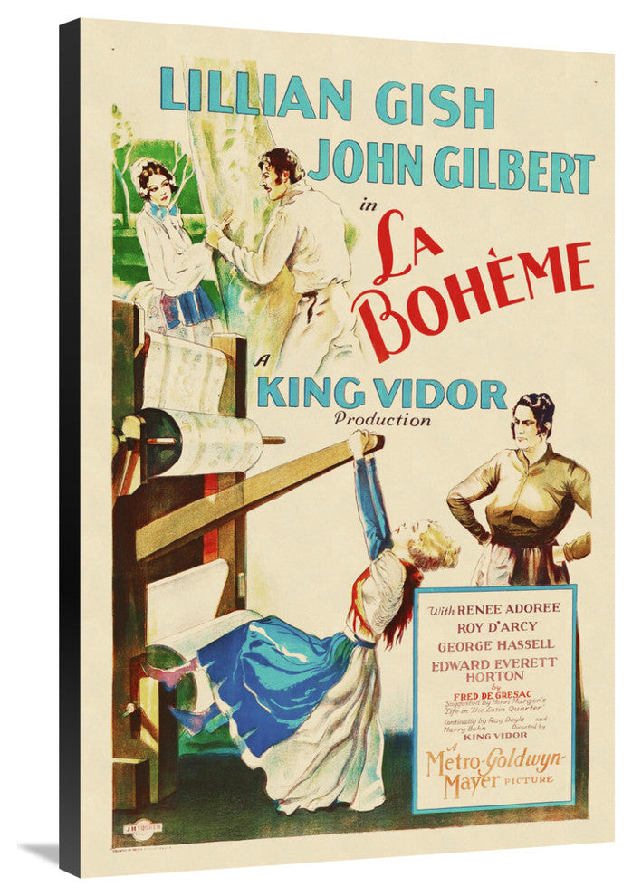"La Boeheme" Stretched Canvas Giclee by Hollywood Photo Archive, 24x36"