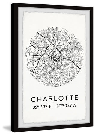 "Charlotte" Framed Painting Print, 12x18
