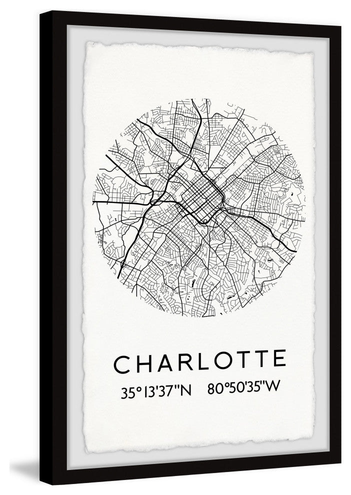 "Charlotte" Framed Painting Print, 12x18