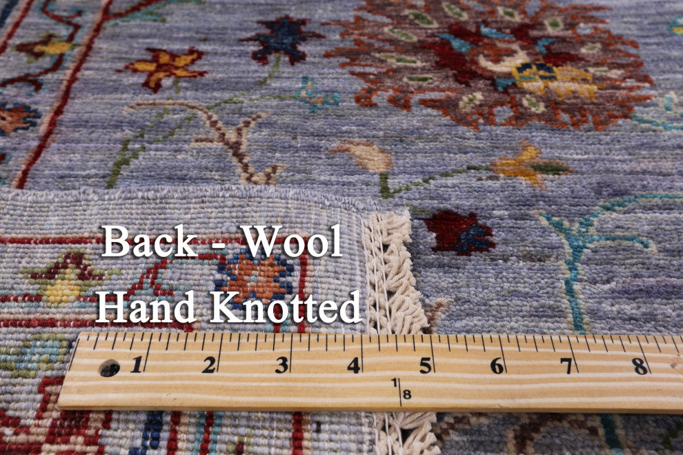 5' 2" X 6' 8" Persian Tabriz Hand Knotted Wool Rug Q7652