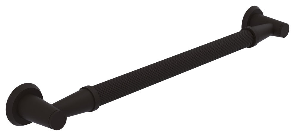 24" Reeded Grab Bar, Oil Rubbed Bronze