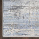 Nourison Abstract Hues 7'10" x 10' Blue Grey Modern Indoor Area Rug