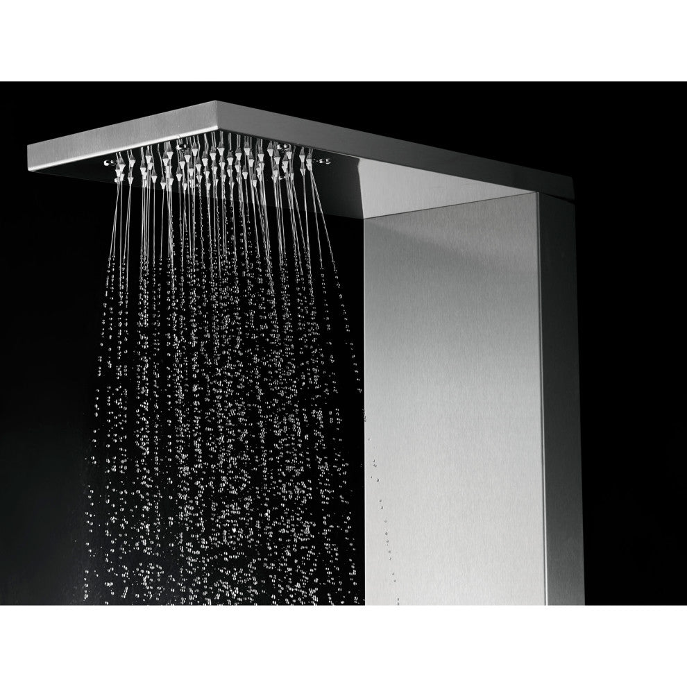 Blue Ocean 56-inch Stainless Steel SPS8729 Thermostatic Shower Panel