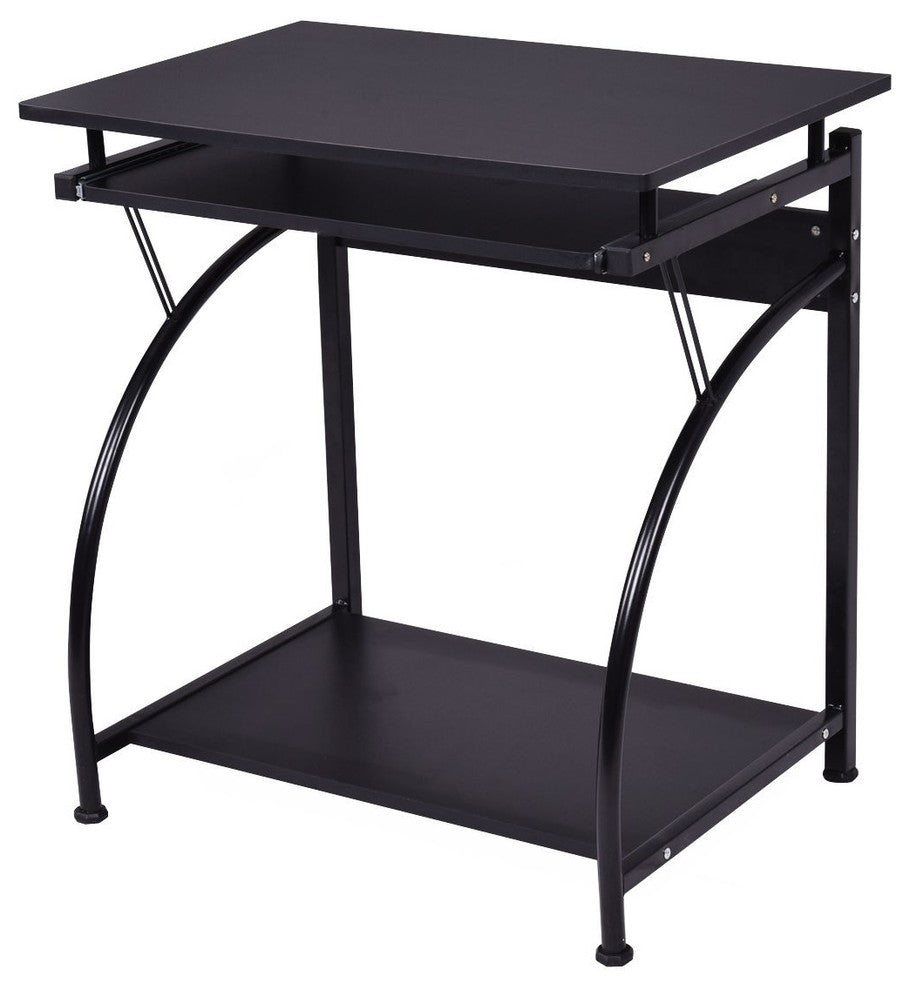 Modern Spacious Wooden PC Laptop Computer Desk
