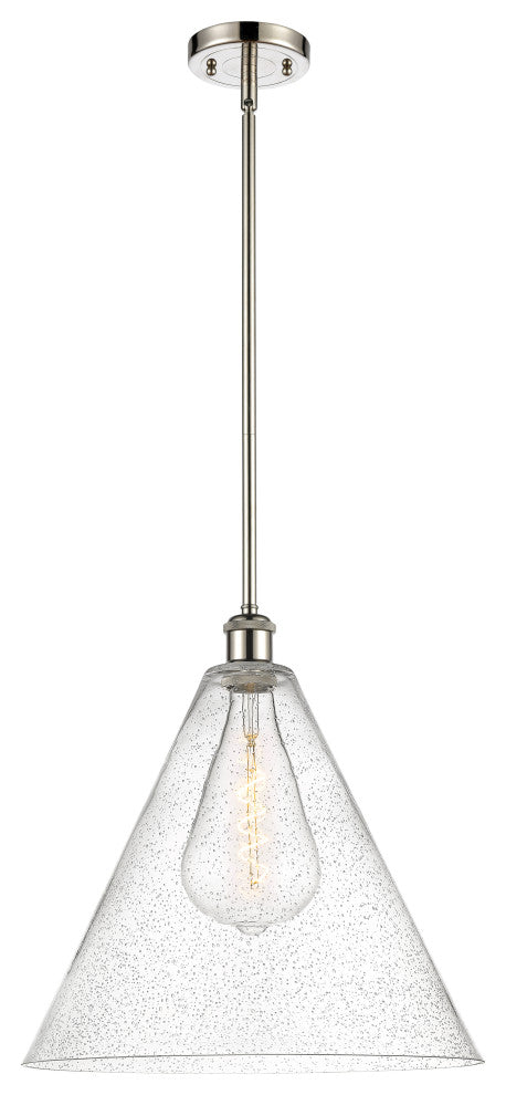 Innovations 516-1S-PN-GBC-164 1-Light Pendant, Polished Nickel