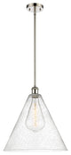 Innovations 516-1S-PN-GBC-164 1-Light Pendant, Polished Nickel
