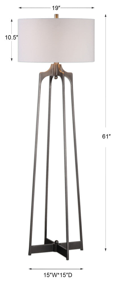 Uttermost Adrian Modern Floor Lamp