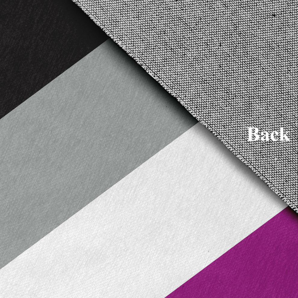 Asexual Chenille Rug, Asexual, 5' Round