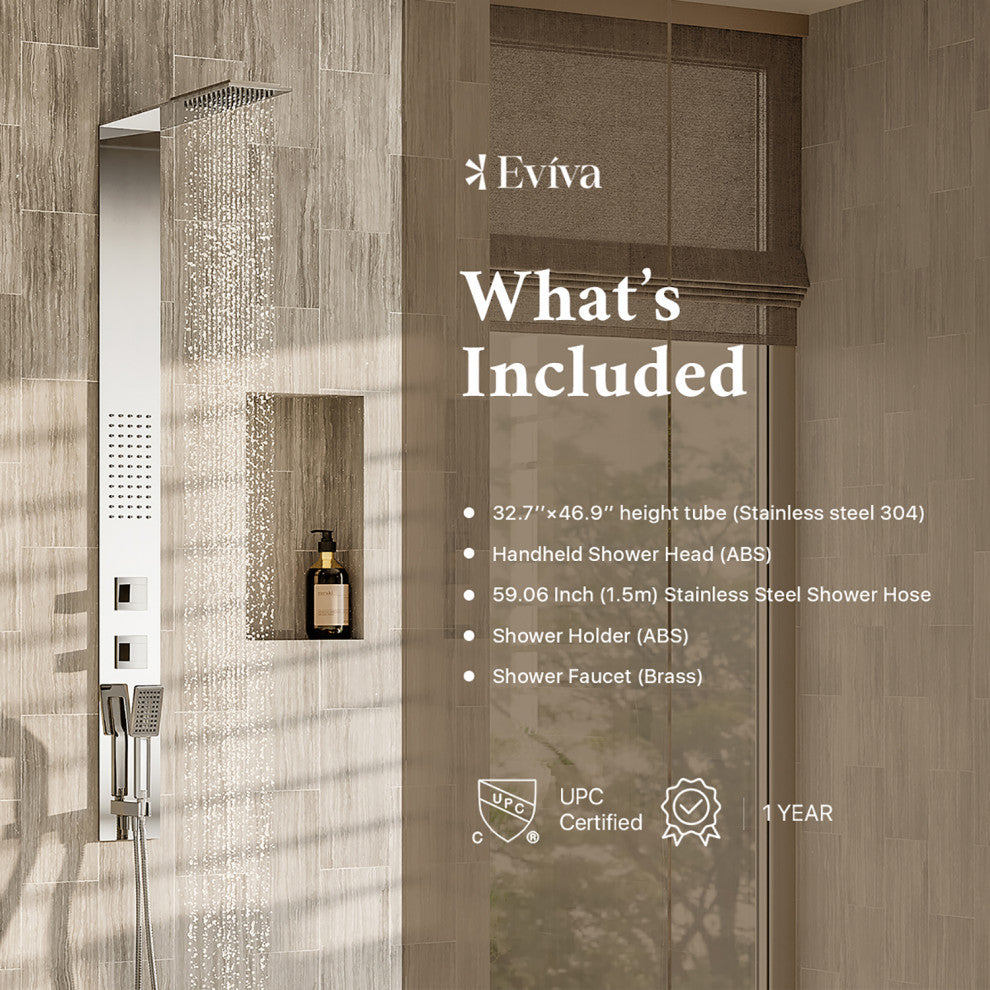 Eviva Raindance Thermostatic Massage