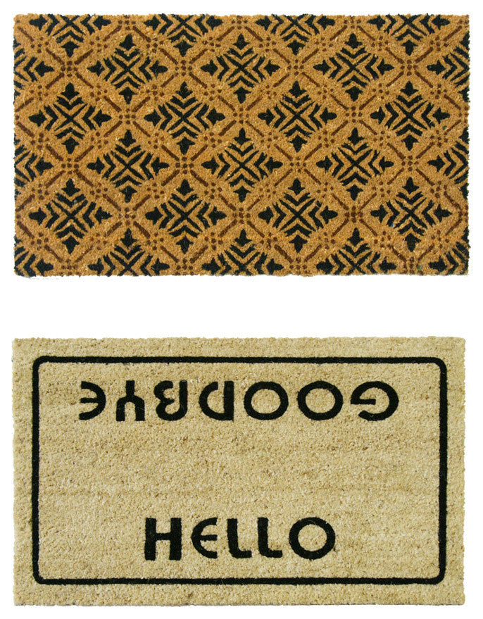 Coir Walkoff Mats, Set of 2