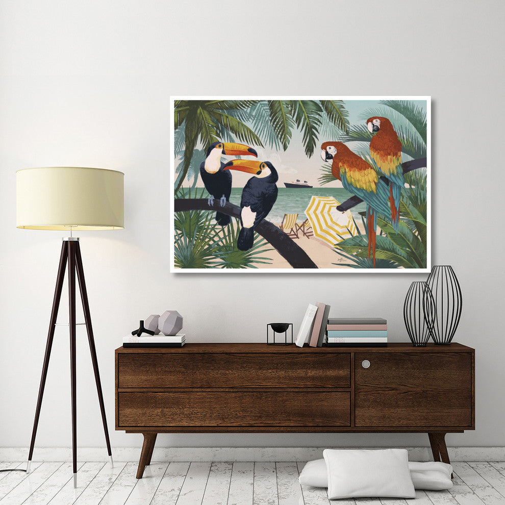 "Welcome to Paradise VI" Digital Paper Print by Janelle Penner, 62"x42"