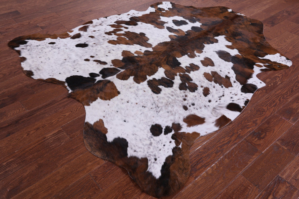 Natural Cowhide Rug 6' 9" X 6' 3" C2332