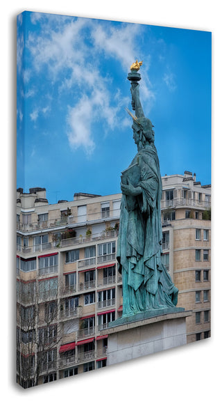 Cora Niele 'Statue Of Liberty Paris II' Canvas Art, 16" x 24"