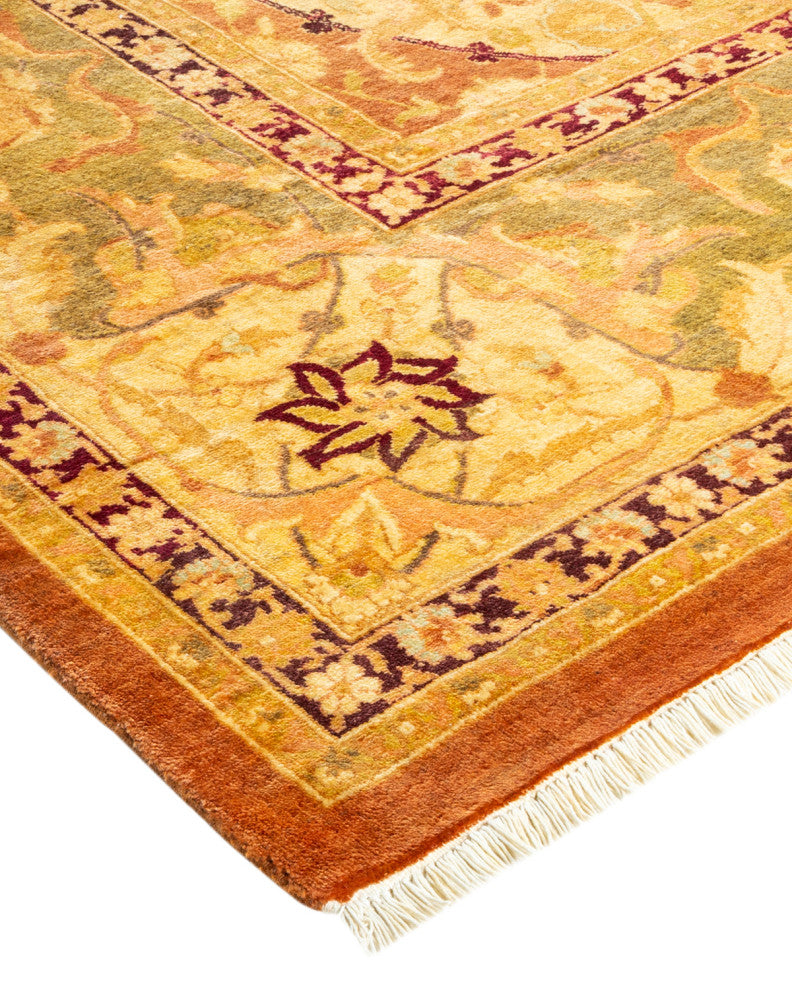 Mogul, One-of-a-Kind Hand-Knotted Area Rug Brown, 8' 2" x 10' 4"