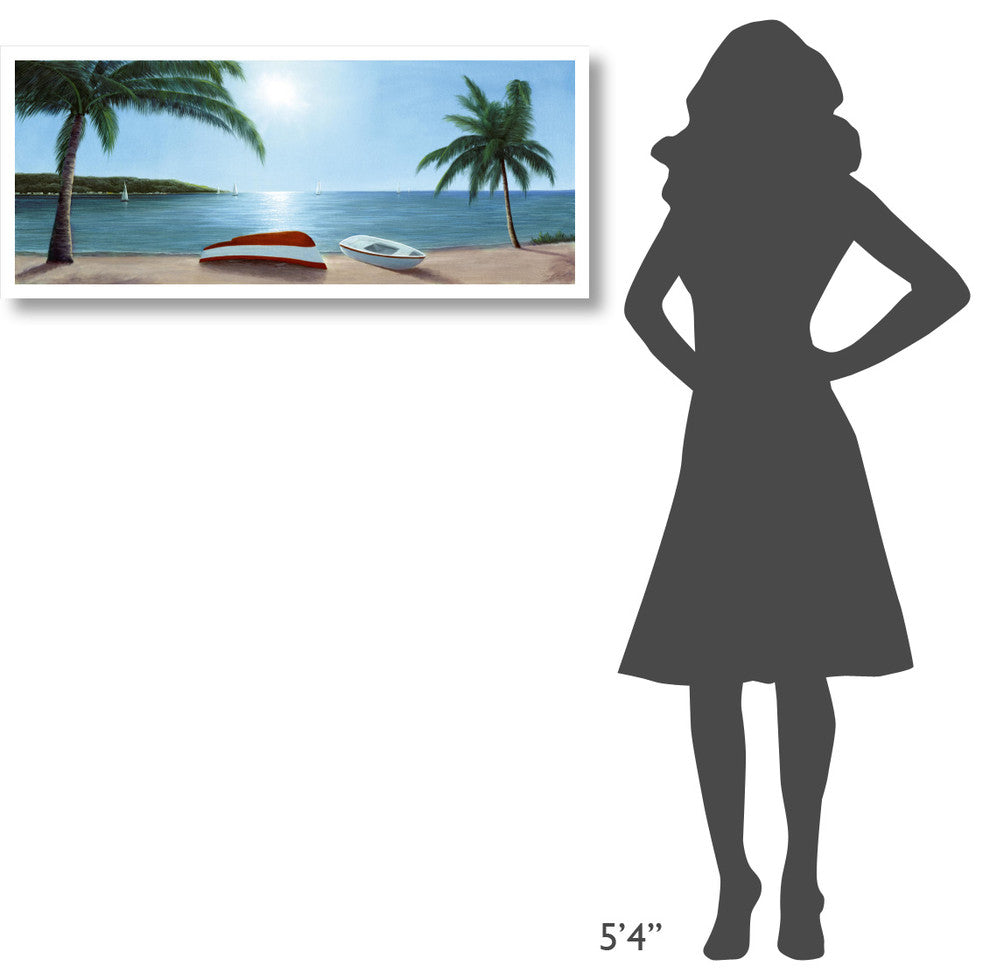 "Here We Are" Digital Paper Print by Diane Romanello, 42"x18"