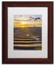 PIPA Fine Art ''Sandbars'' Matted Framed Art, 14x11