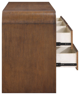 Giada Solid Wood And Veneer Dresser, Brown, Dresser
