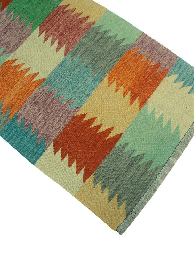 Winchester Kilim Veda Ivory Runner