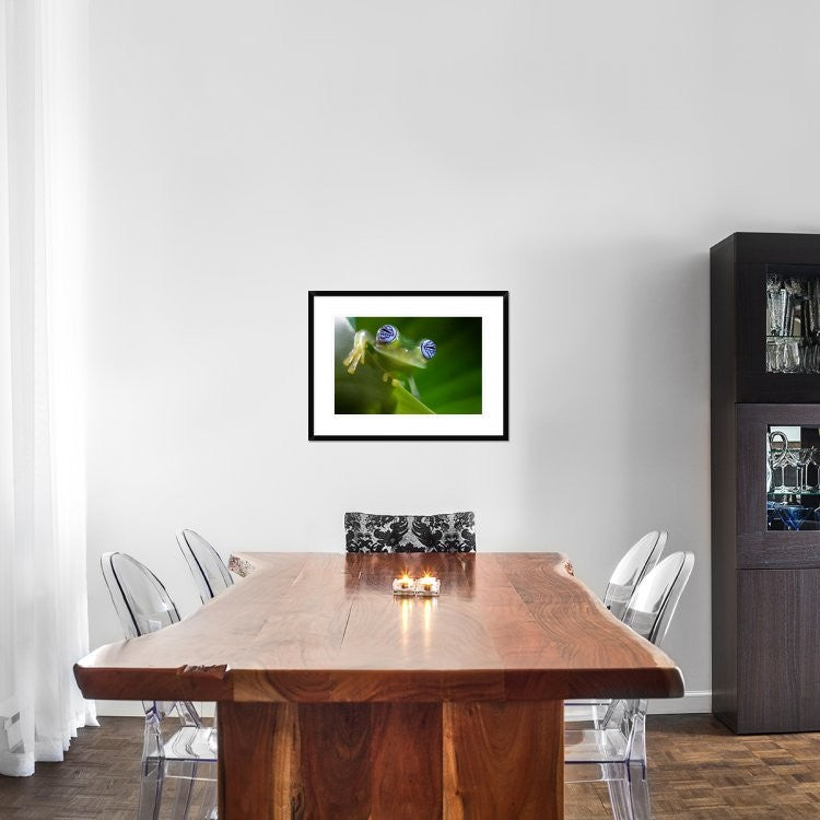 "Im a bit shy" Framed Digital Print by Ghizzi Panizza Alberto, 30x22"