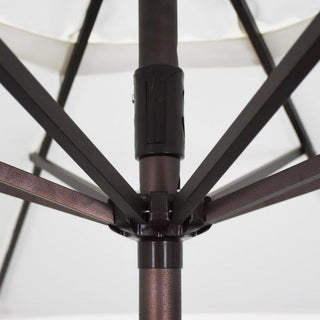 9' Casa Series Patio Umbrella With Pacifica Navy Blue Fabric