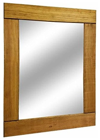 Driftwood Natural Rustic Style Vanity Mirror , 42"x30"