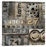 "Industrial II" by Dylan Matthews, Canvas Print, 18"x18"