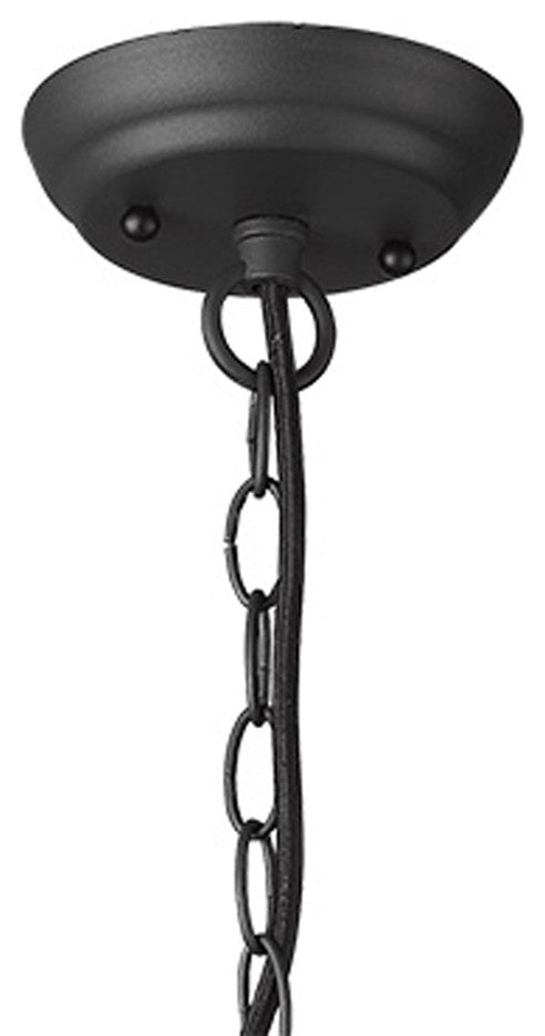 Crew 1-Light Matte Black Pendant