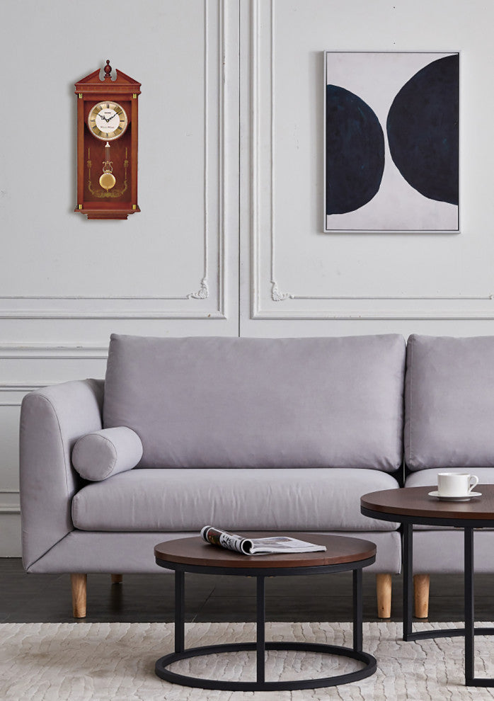 Seiko Clocks, Regal Oak Wall Clock With Pendulum