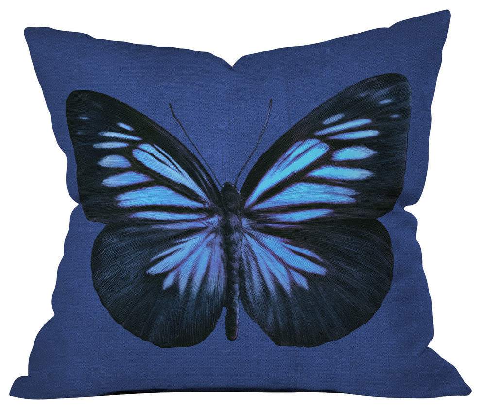Eric Fan Papillon Outdoor Throw Pillow