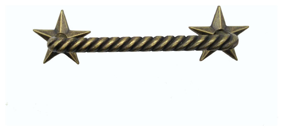 Rope With Stars Pull, Brass