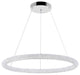 Arielle LED Chandelier With Chrome Finish